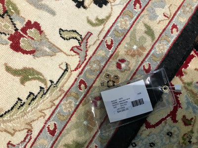 India Nain Hand Knotted Wool & Silk 10x14