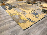 India New Modern HDFR Hand Knotted Wool 10x14