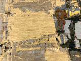 India New Modern HDFR Hand Knotted Wool 10x14