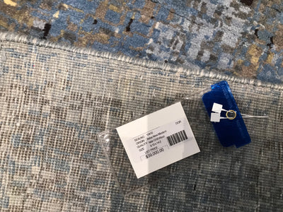 India New Modern HDFR Hand Knotted Wool 10x14