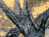 India New Modern HDFR  Hand Knotted Wool 10x14