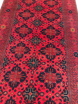 Afghanistan KALMOHAMMADI Hand Knotted Wool 4x13