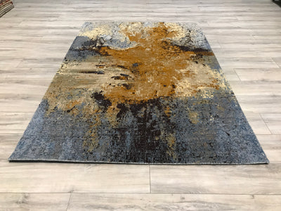 India New HDFR Modern Hand Knotted Wool