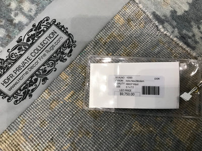 India New HDFR Modern Hand Knotted Wool 5x7