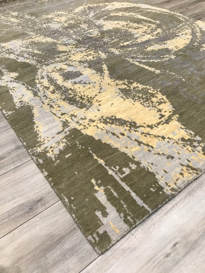 India New HDFR Modern Collection Hand Knotted Wool 5x7