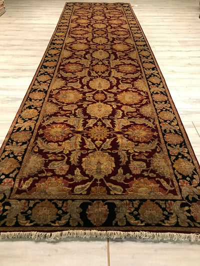 India Jaipur Hand Knotted Wool 5x18