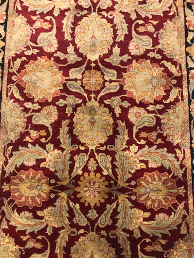India Jaipur Hand Knotted Wool 5x18