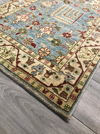 Pakistan Ziegler Hand Knotted Wool 3x19