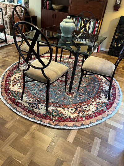 Pakistan Mamlouk Hand Knotted Wool 7x7