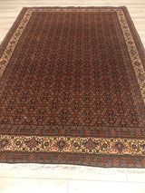 Persian Bijar Hand Knotted Wool 7x10