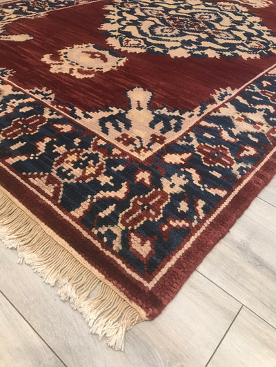 China Oushak Hand Knotted Wool 4x6