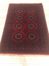 Afghanistan Turkmen Hand Knotted Wool 4x5