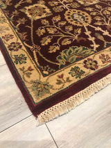 India Demora Hand Knotted Wool 3x8