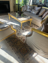 India Ziegler Hand Knotted Wool 9x12