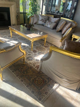 India Ziegler Hand Knotted Wool 9x12