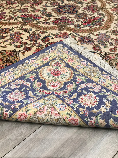 Persian Fine Tabriz Art Silk Power Loom 7x10