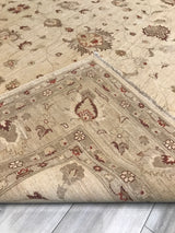 Pakistan Ziegler Hand Knotted Wool 9x12