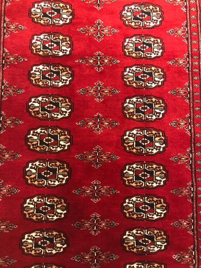 Pakistan Bokarah Hand Knotted Wool 4x6