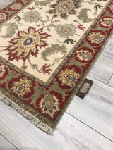 India Ziegler Hand Knotted Wool 3x12