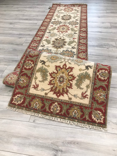 India Ziegler Hand Knotted Wool 3x12