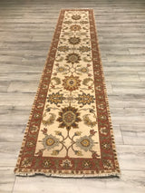 India Ziegler Hand Knotted Wool 3x12