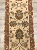 India Ziegler Hand Knotted Wool 3x12