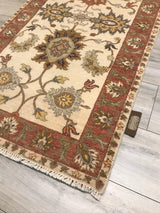 India Ziegler Hand Knotted Wool 3x12