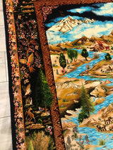 Persian Fine  Golriz Garden Power Loom Art Silk 5x7