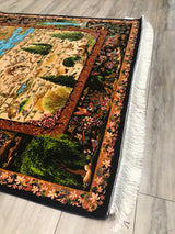 Persian Fine  Golriz Garden Power Loom Art Silk 5x7