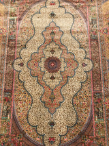 Persian Fine Tabriz Jamshdi Power Loom Silk 5x7