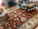 India Ziegler SultanAbad Hand Knotted Wool 10x14