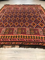 Afghanistan Killim Hand Woven Wool 8x10