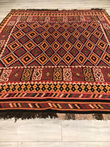 Afghanistan Killim Hand Woven Wool 8x10