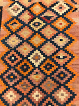 Persian Old Shiraz Hand Woven Wool 4x9