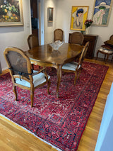 Persian Antique Heriz Hand Knotted Wool 8x11