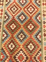 Afghanistan Killim Hand Woven Wool 5x8