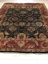 India Jaipur Hand Knotted Wool 8x10