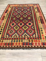 Afghanistan Killim Hand Woven Wool 6x9