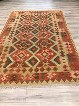 Afghanistan Killim Hand Woven Wool 6x9