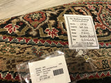 India Tabriz Mahi Hand Knotted Wool & Silk 7x7