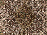 India Tabriz Mahi Hand Knotted Wool & Silk 5x5