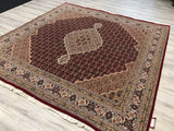 India Tabriz Mahi Hand Knotted Wool & Silk