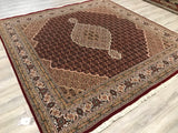 India Tabriz Mahi Hand Knotted Wool & Silk