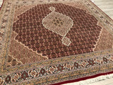 India Tabriz Mahi Hand Knotted Wool & Silk