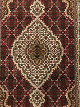 India Tabriz Mahi Hand Knotted Wool & Silk 3x5