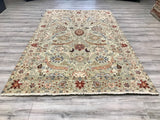 India Ziegler Hand Knotted Wool 6x9