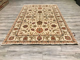 India Ziegler Hand Knotted Wool 6x9