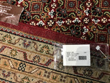 India Tabriz Mahi Hand Knotted Wool & Silk 9x12