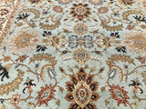 India Ziegler Hand Knotted Wool 8x11