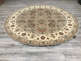 India Ziegler Hand Knotted Wool 8x8